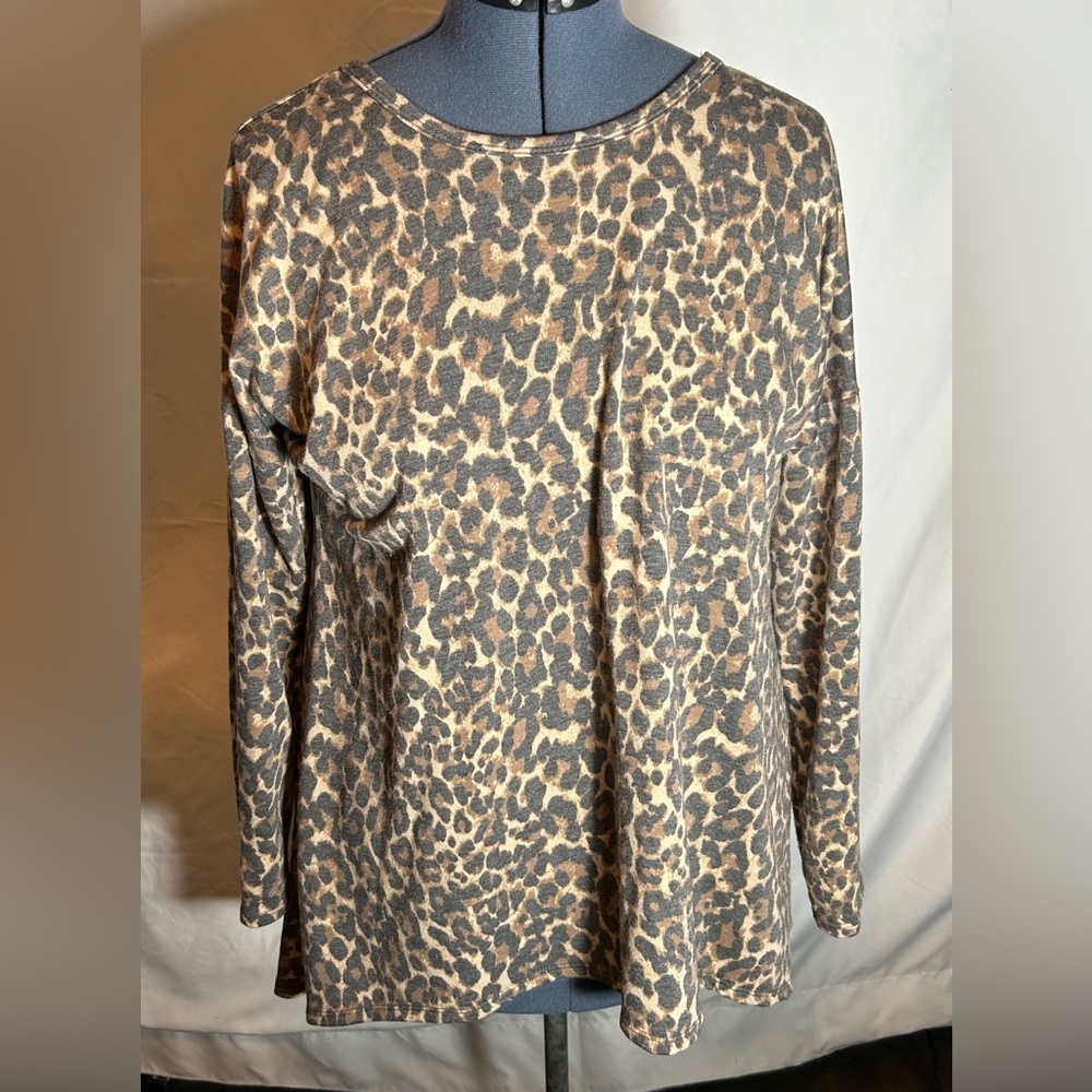 Leopard Print Women's Top/Tunic
